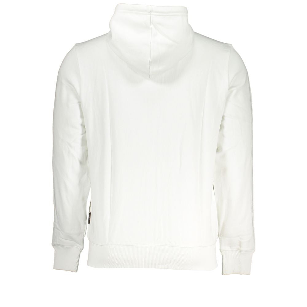 Napapijri Men's White Cotton Sweater