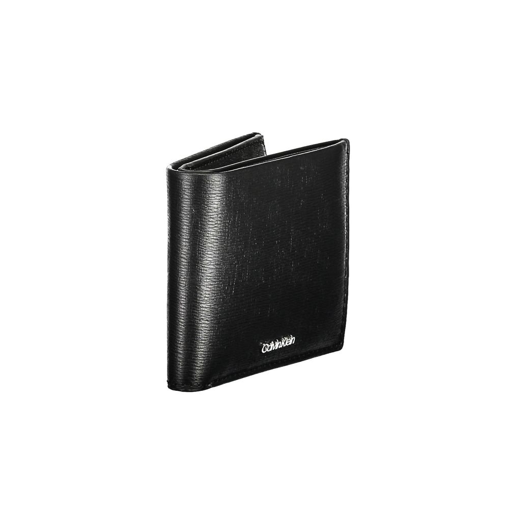 Calvin Klein Black Polyester Men's Wallet
