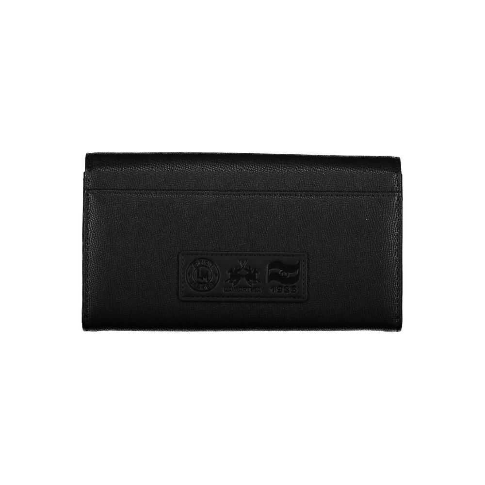 La Martina Women's Black Polyethylene Wallet