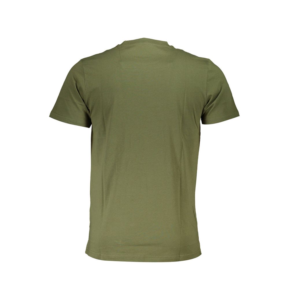 Cavalli Class Verde Baumwoll-T-Shirt für Herren