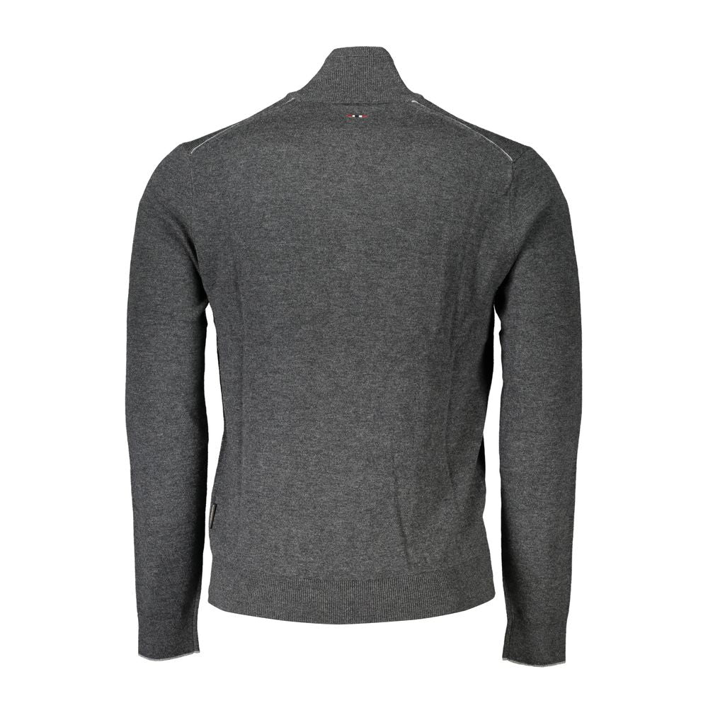 Napapijri Grey Fabric Men's Pullover