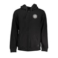 Vans Schwarzer Baumwollpullover für Männer mit Kapuze und Reißverschlusstaschen