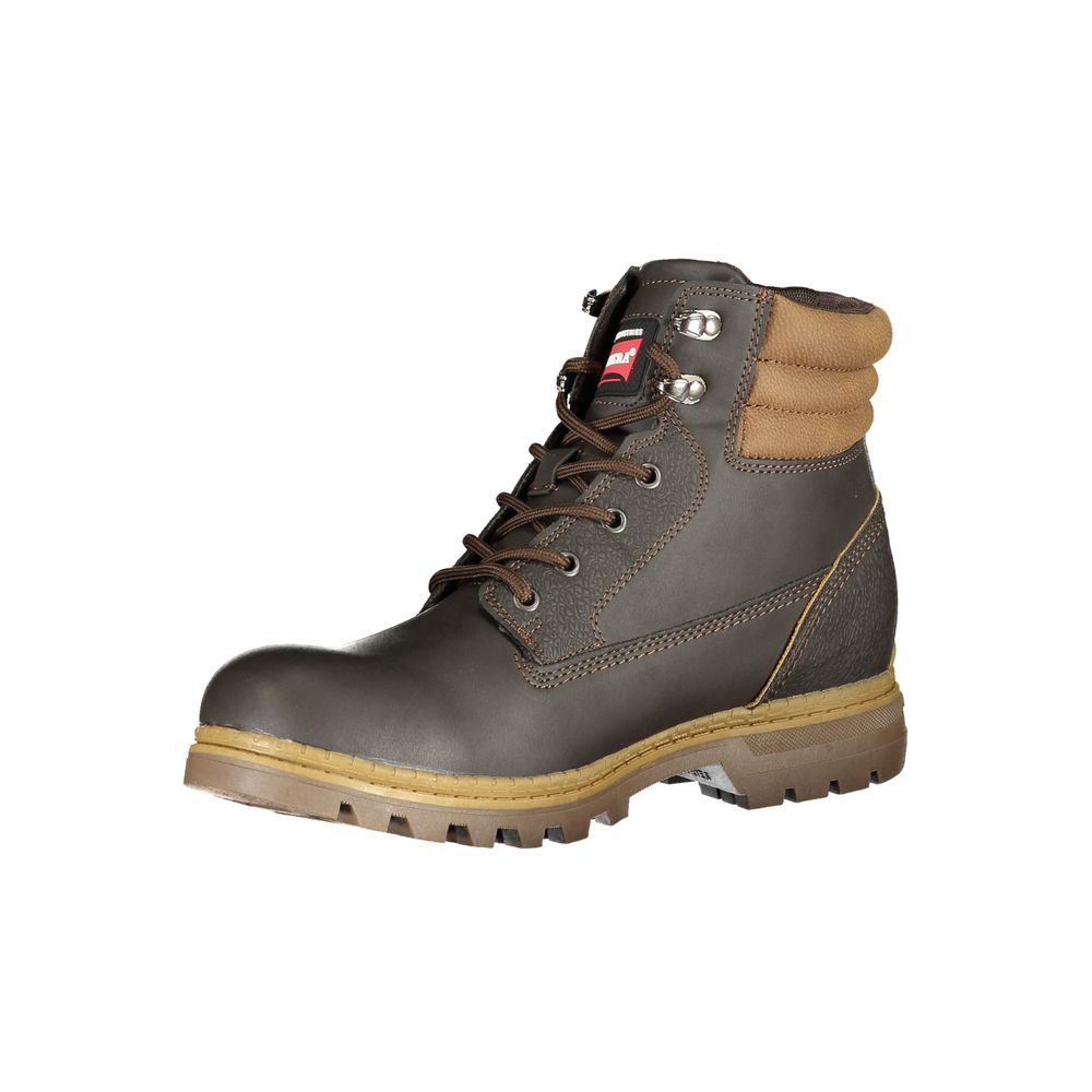 Carrera Brown Polyester Men's Boots