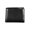 Calvin Klein Schwarzes Leder Portemonnaie