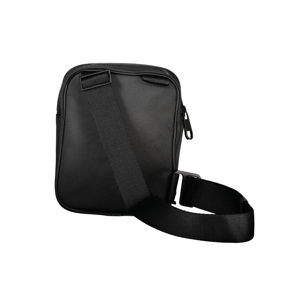 Calvin Klein Simple Black Crossbody Bag with Contrasting Details
