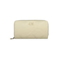 Calvin Klein Beige Polyester Brieftasche