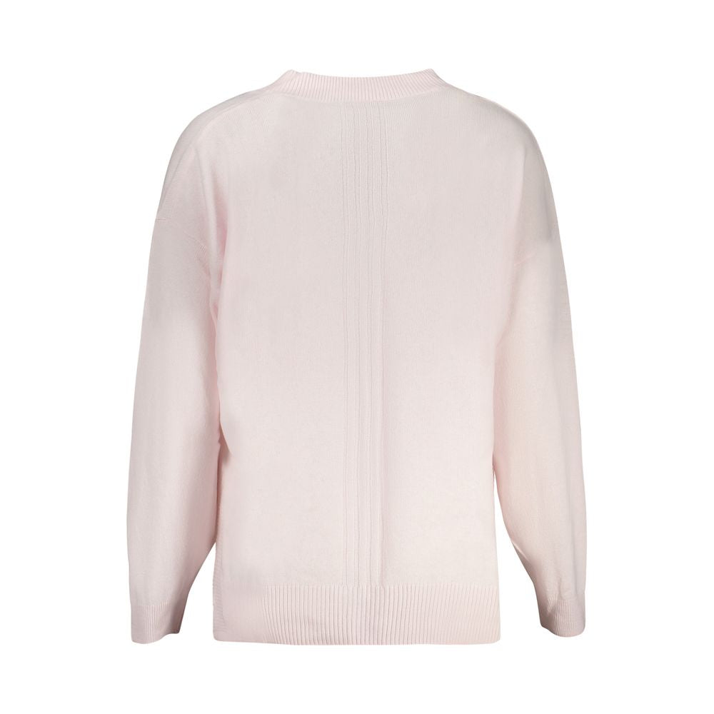 Guess Jeans Pink Acrylic Women's Sweater