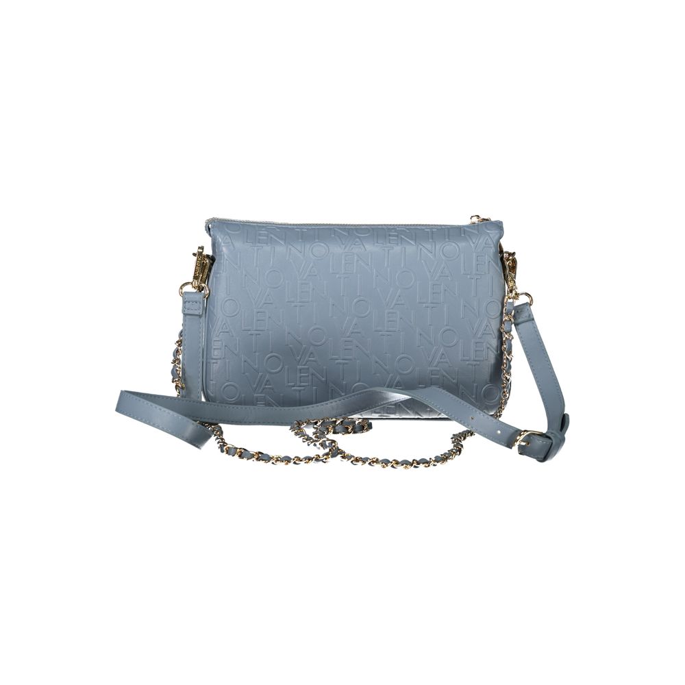 Mario Valentino Handtasche aus blauem Polyethylen