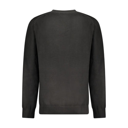 Calvin Klein Schwarzer Baumwollpullover für Männer