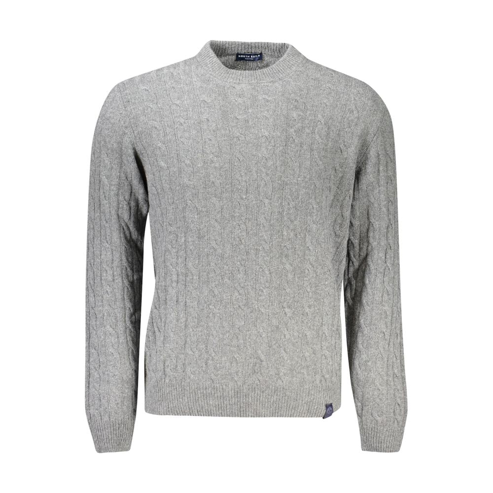 North Sails Men's Grey Wool Jumper