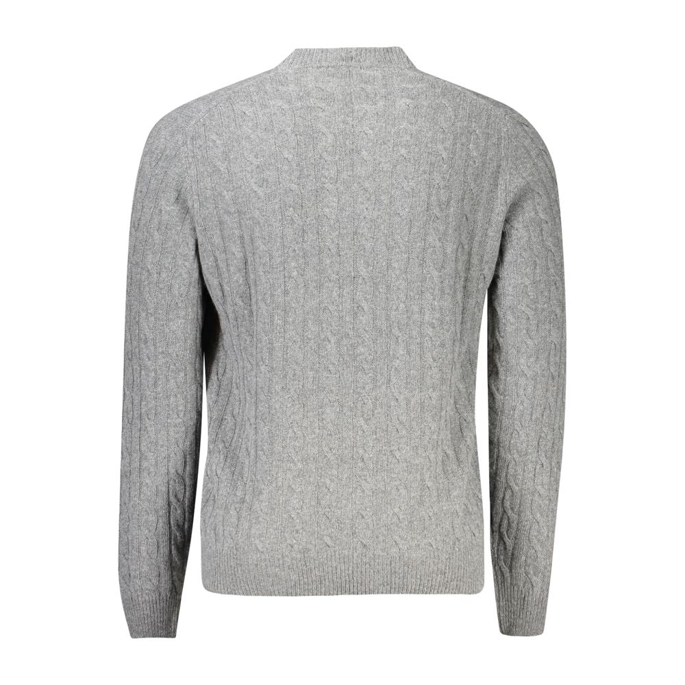 North Sails Men's Grey Wool Jumper