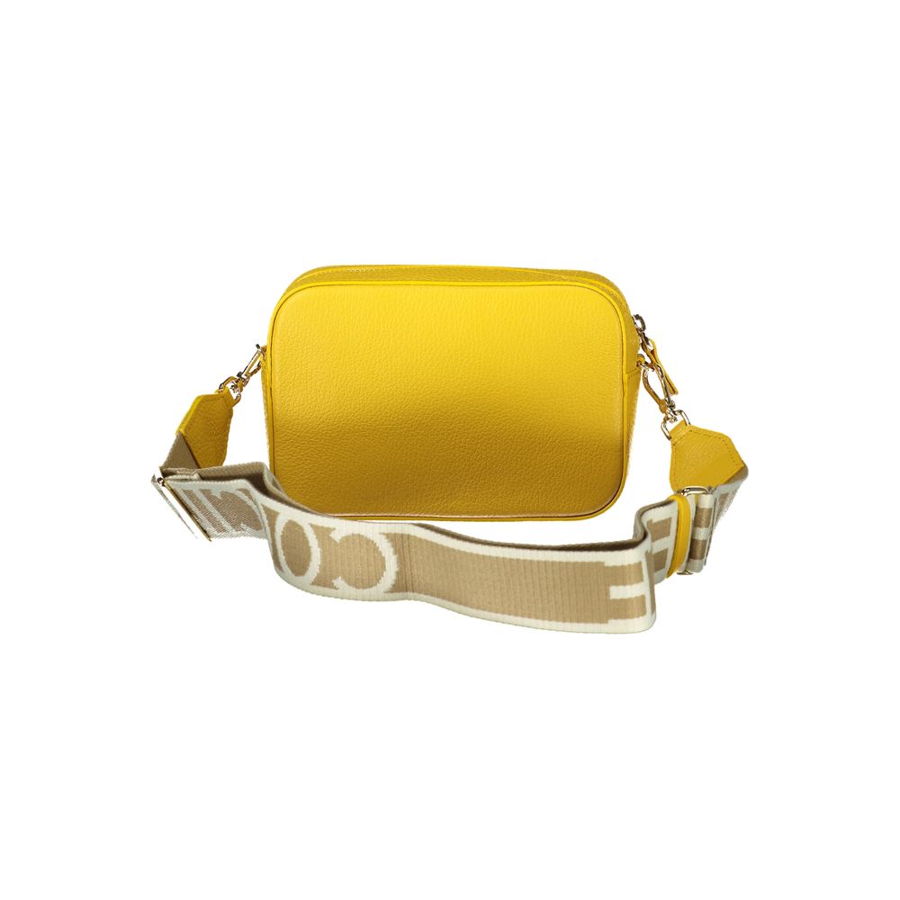 Coccinelle Gelbe Lederhandtasche