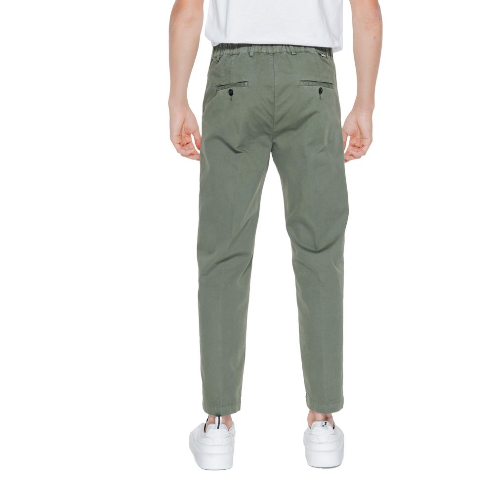 Liu Jo Green Cotton Trousers