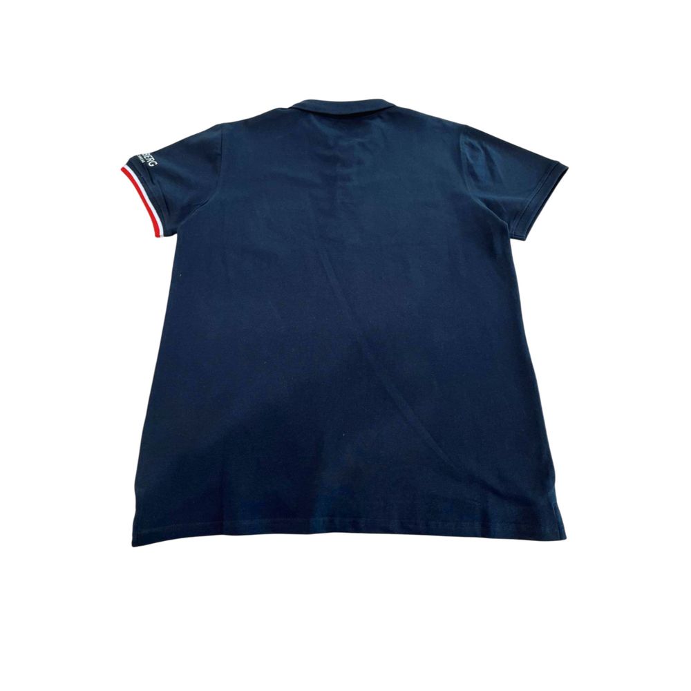 Iceberg Blaues Baumwoll-Poloshirt für Herren