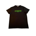 Iceberg Baumwoll-T-Shirt in Schwarz