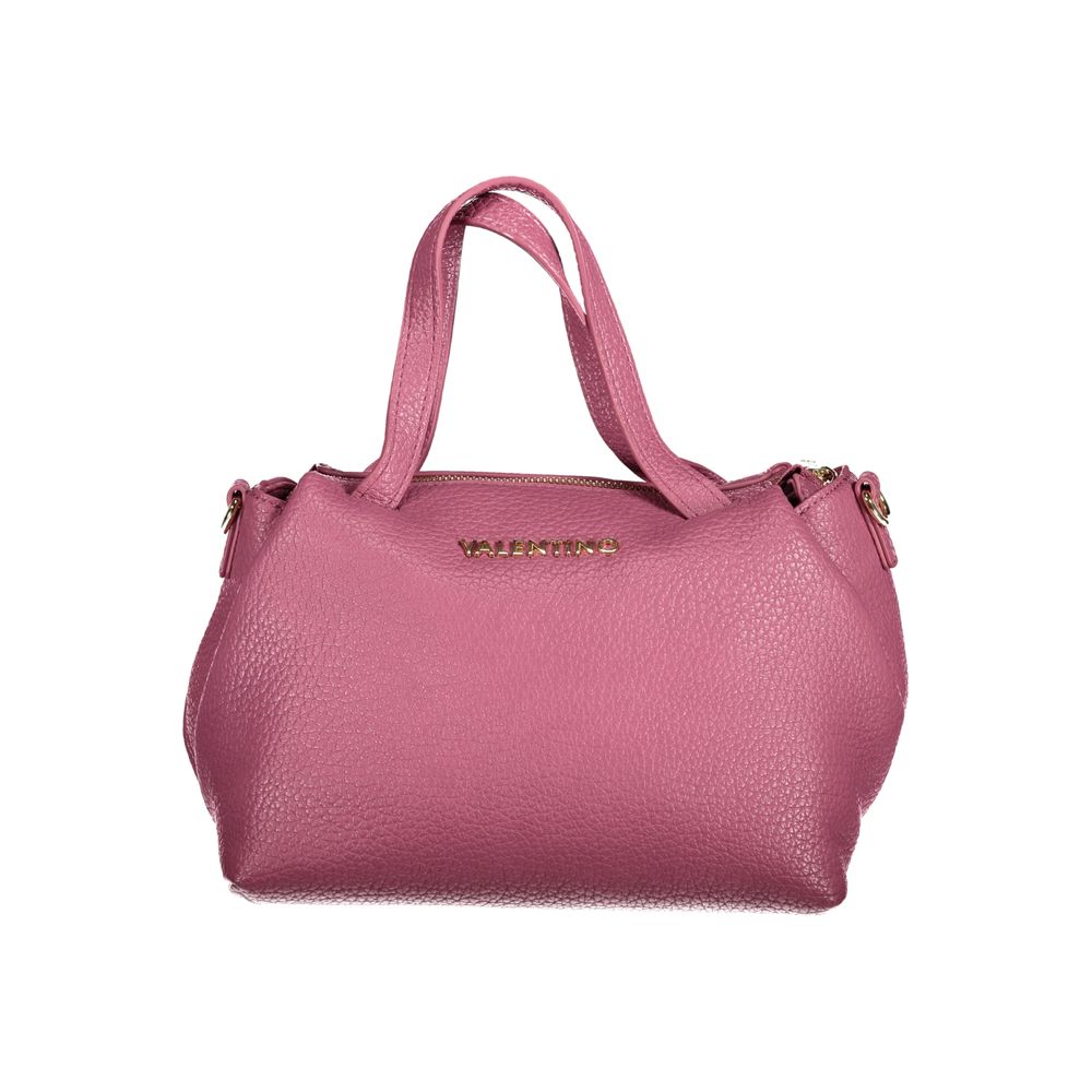 Mario Valentino Rosa Polyurethane Damen Handtasche