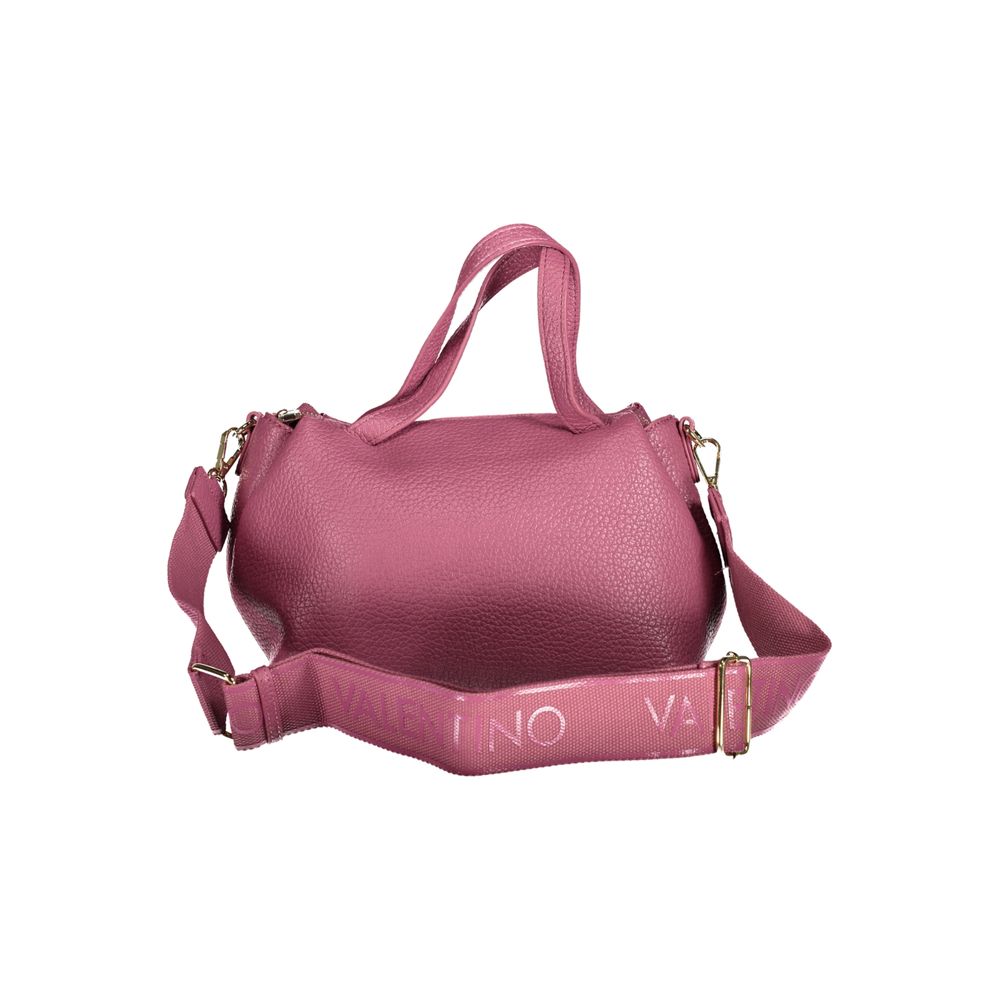 Mario Valentino Rosa Polyurethane Damen Handtasche