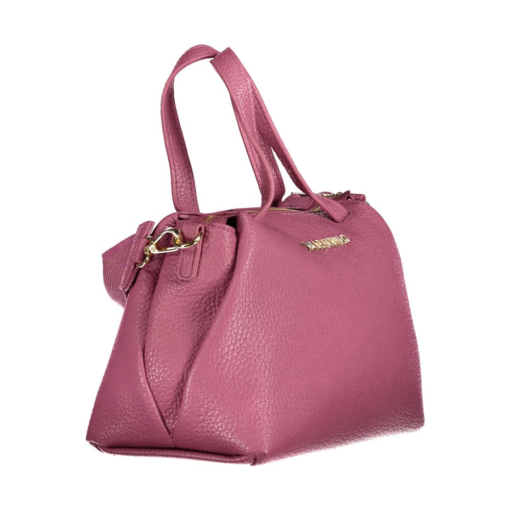 Mario Valentino Rosa Polyurethane Damen Handtasche