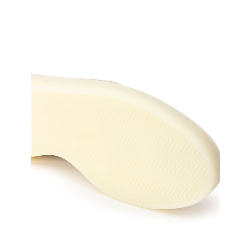 Fear Of God Beige Low-Top Leather Sneakers