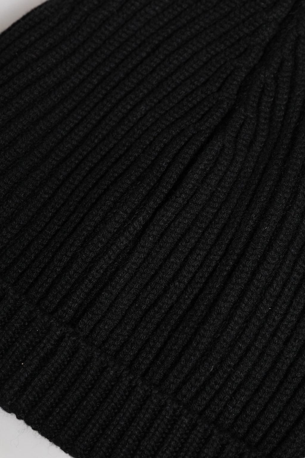 Dolce & Gabbana Schwarze Kaschmir-Strickmütze Winter Beanie