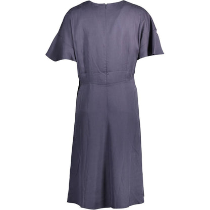 Gant Blaues Lyocell Kleid für Frauen