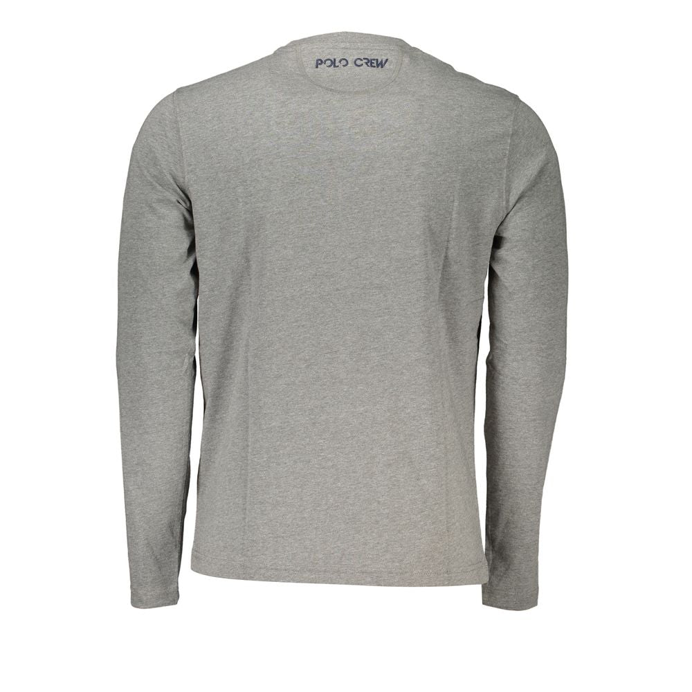 La Martina Elegant Long Sleeve Crew Neck T-Shirt