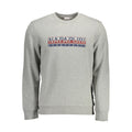 Napapijri Men's Grey Cotton Jumper