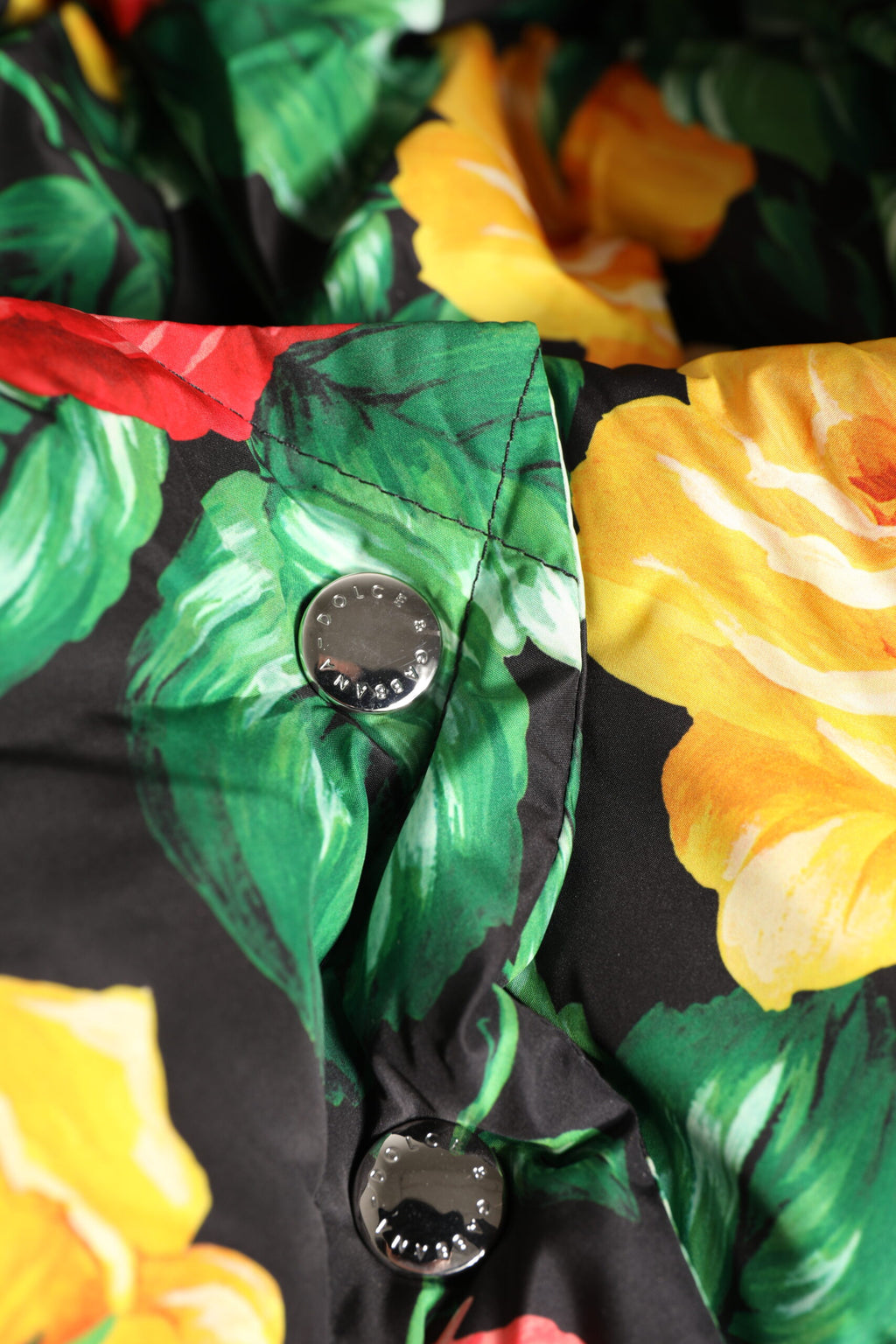 Dolce & Gabbana Multicolor Floral Print Full Head Wrap Hat