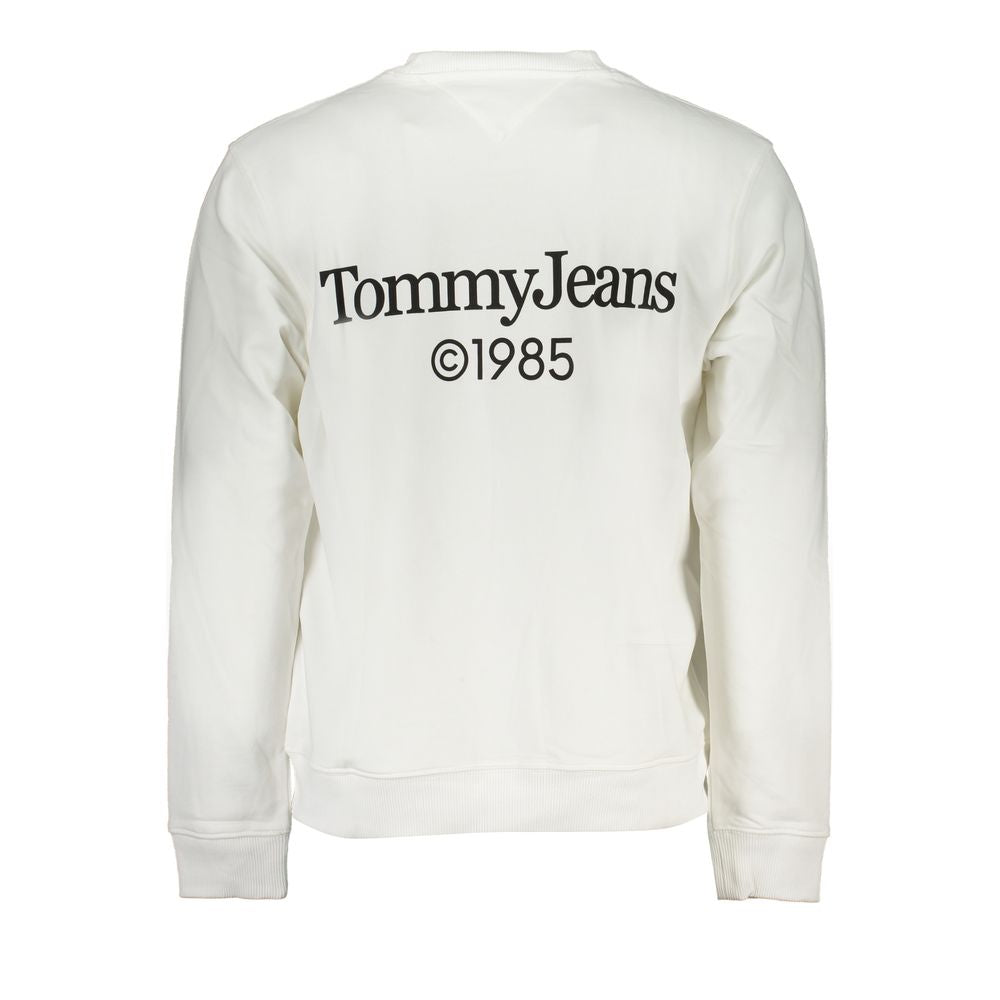 Tommy Hilfiger Men's White Cotton Jumper