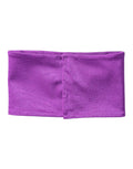 Dolce & Gabbana Purple Nylon Stretch Women's Neck Warmer Scarf