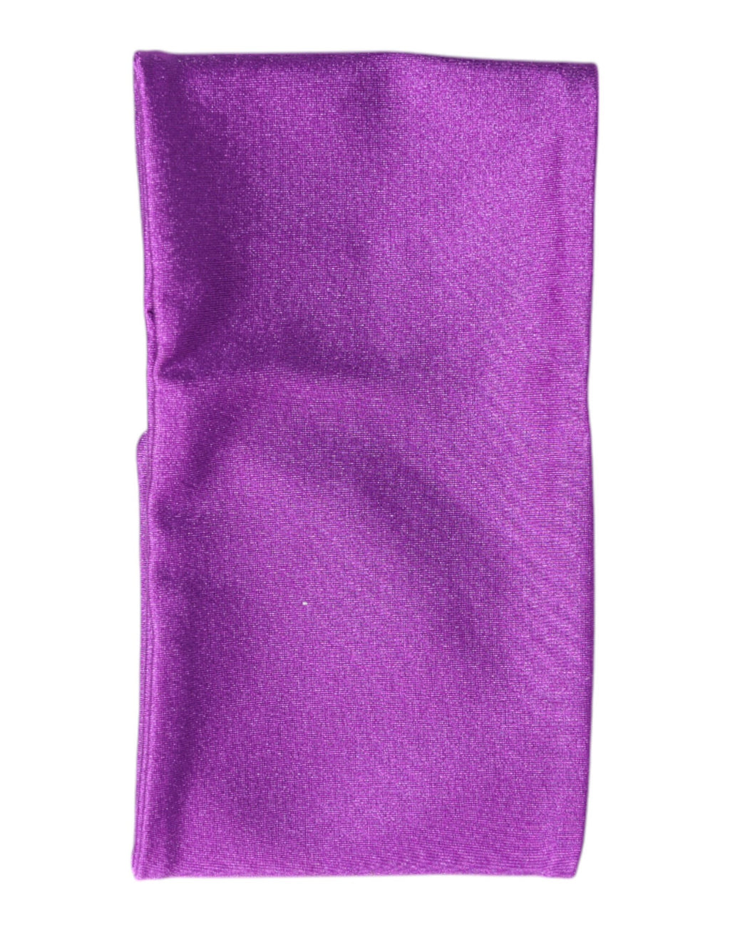 Dolce & Gabbana Purple Nylon Stretch Women's Neck Warmer Scarf