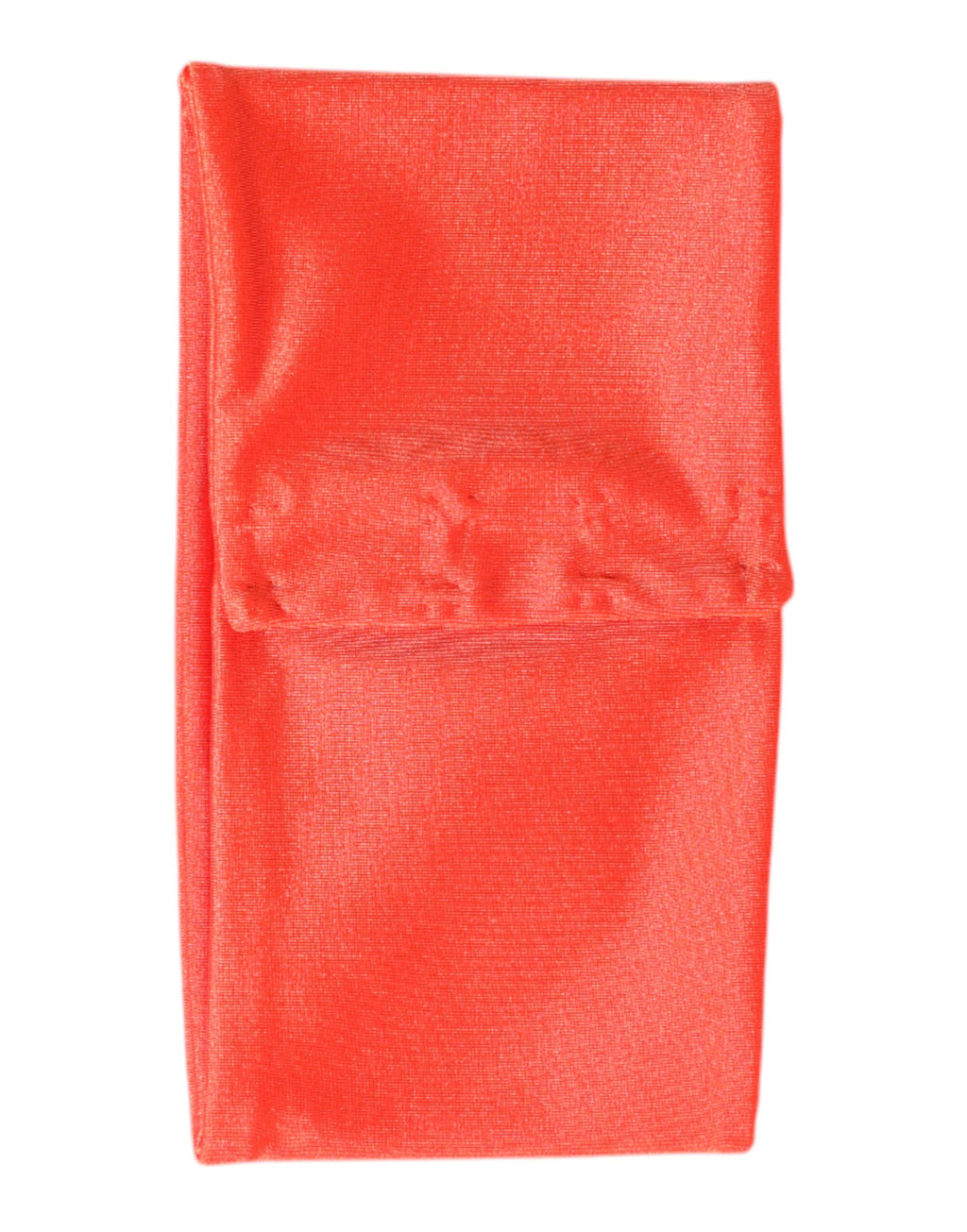 Dolce & Gabbana Orange Nylon Stretch Women's Neck Warmer Scarf