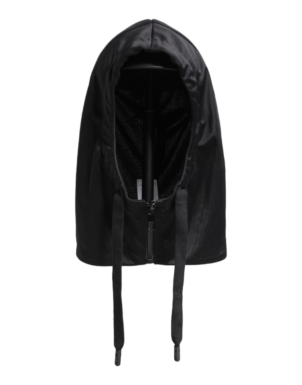 Dolce & Gabbana Schwarzer Polyester-Ganzkopf-Wickelhut