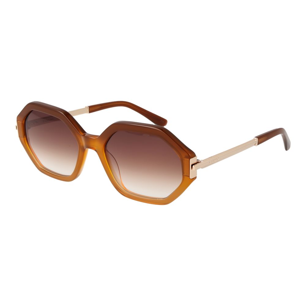 Sandro Braune Sonnenbrille aus Acetat