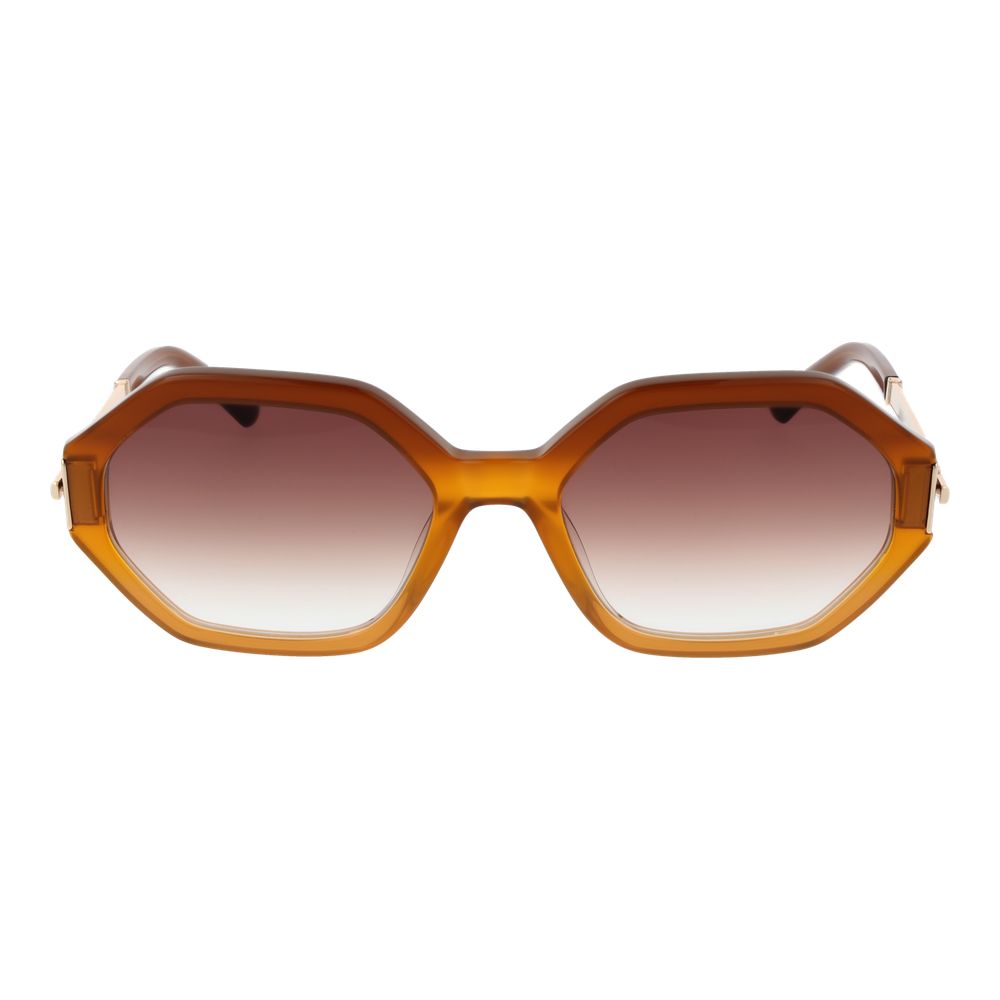 Sandro Braune Sonnenbrille aus Acetat
