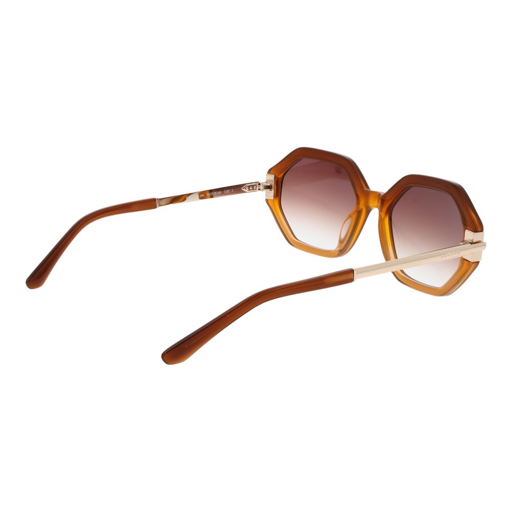 Sandro Braune Sonnenbrille aus Acetat