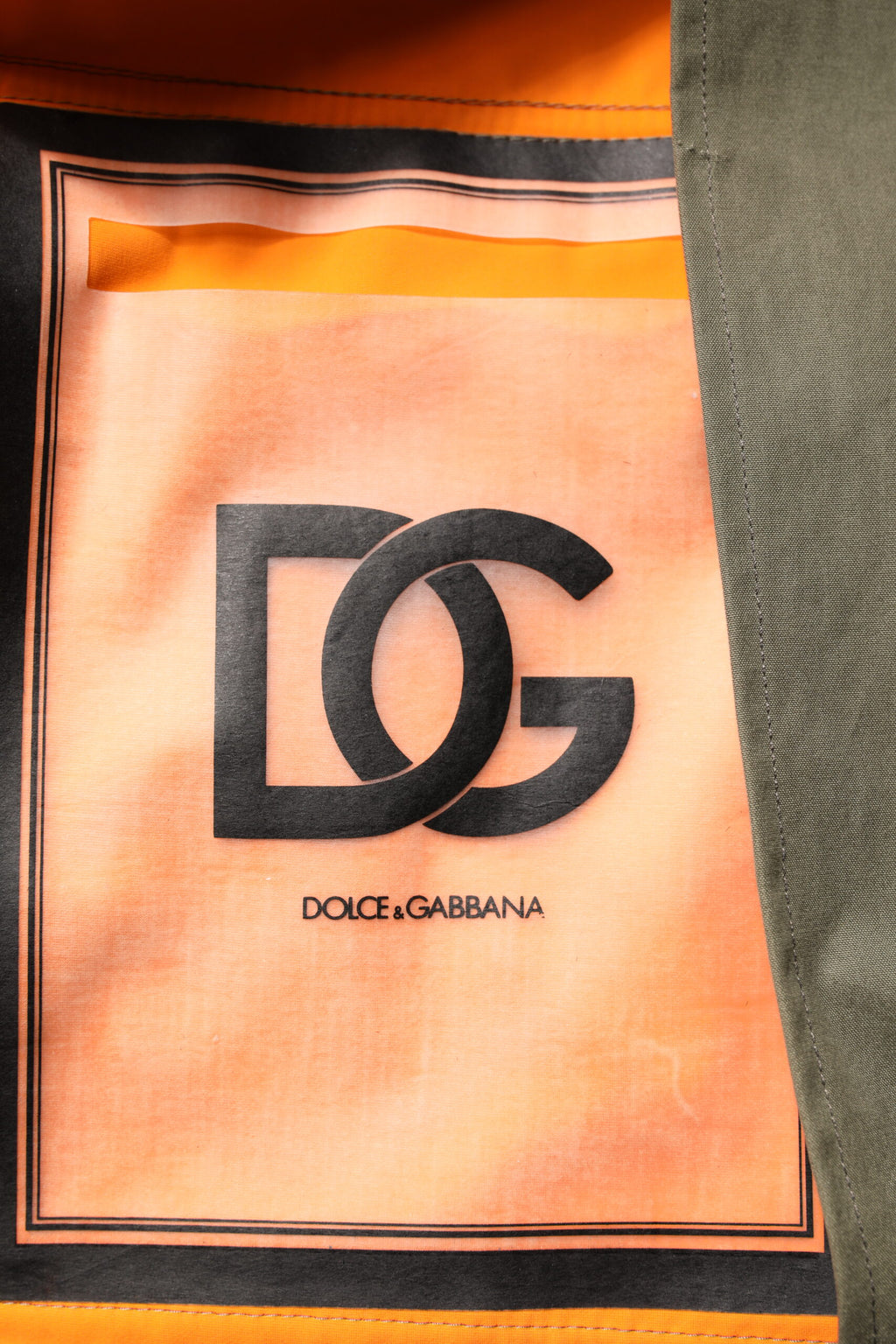 Dolce & Gabbana Multicolor Camouflage Jacket with Hood and Buttons