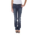 Phard Women's Blue Cotton Jeans