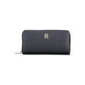 Tommy Hilfiger Damen-Portemonnaie aus blauem Polyurethan