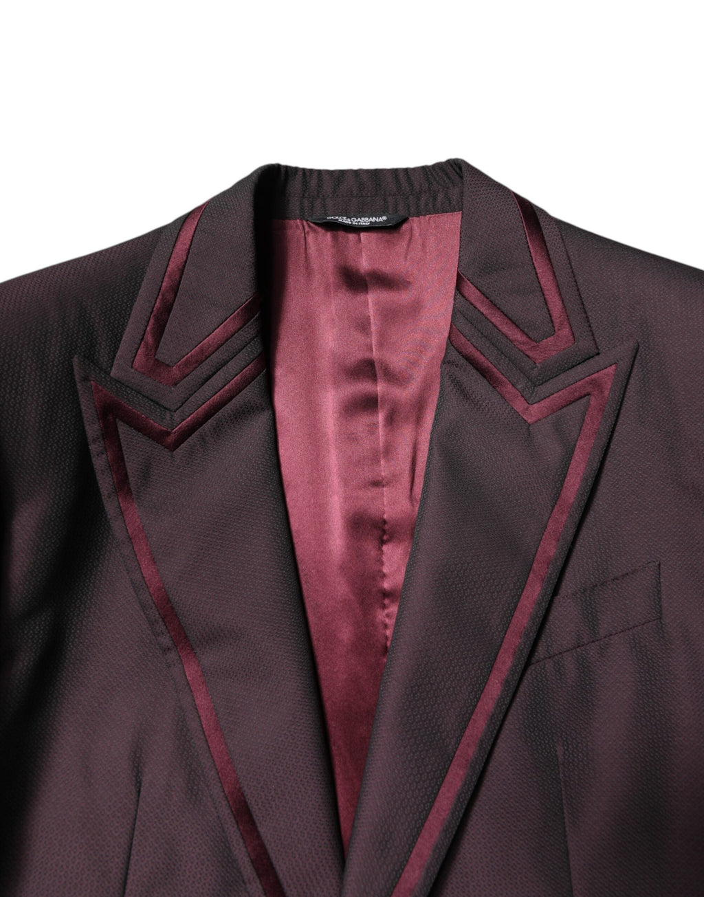Dolce & Gabbana Chestnut Brown Single-Breasted Formal 2-Piece Suit
