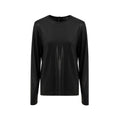 Tom Ford Schwarzes Viskose-Langarmshirt