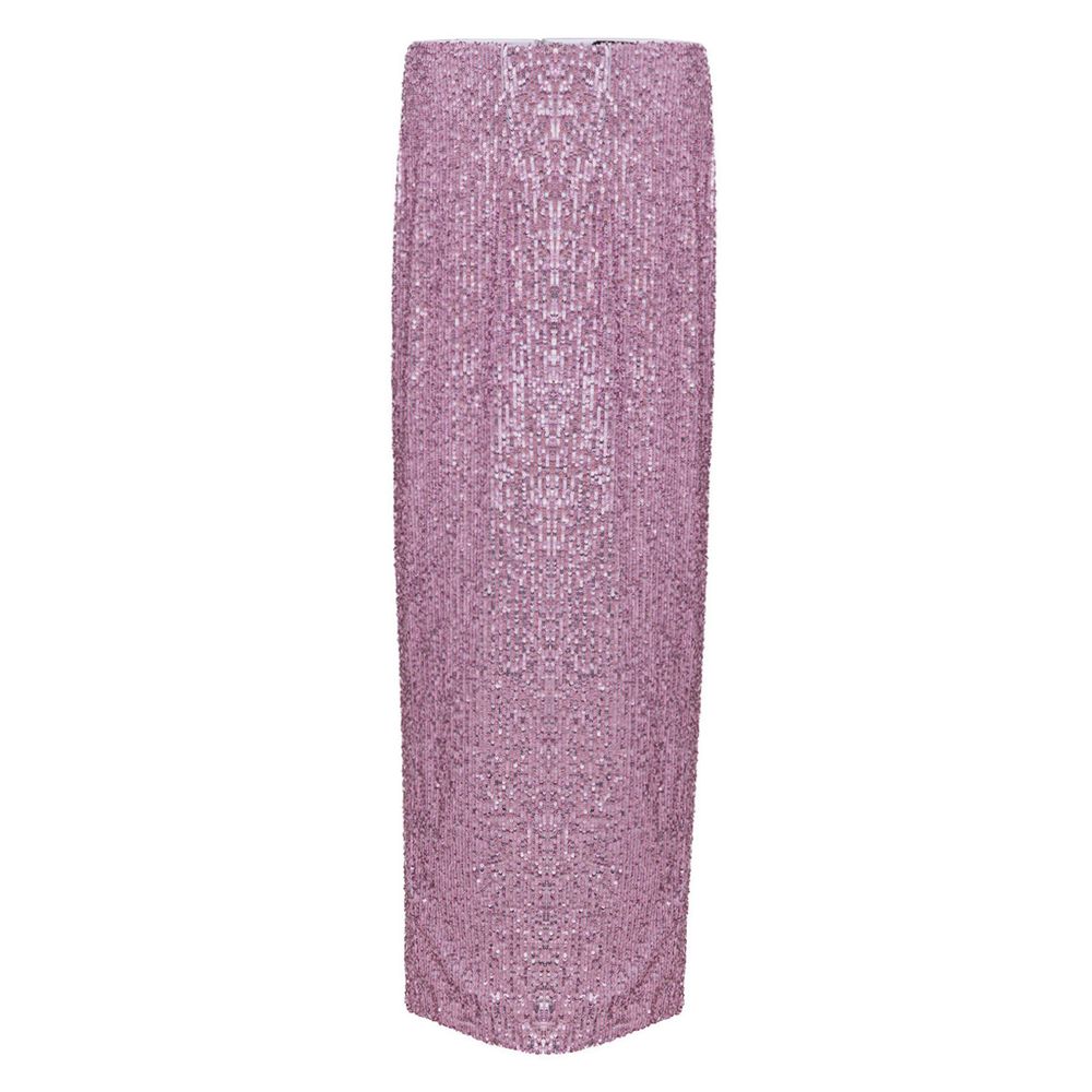 Tom Ford Long Skirt in Pink Polyester