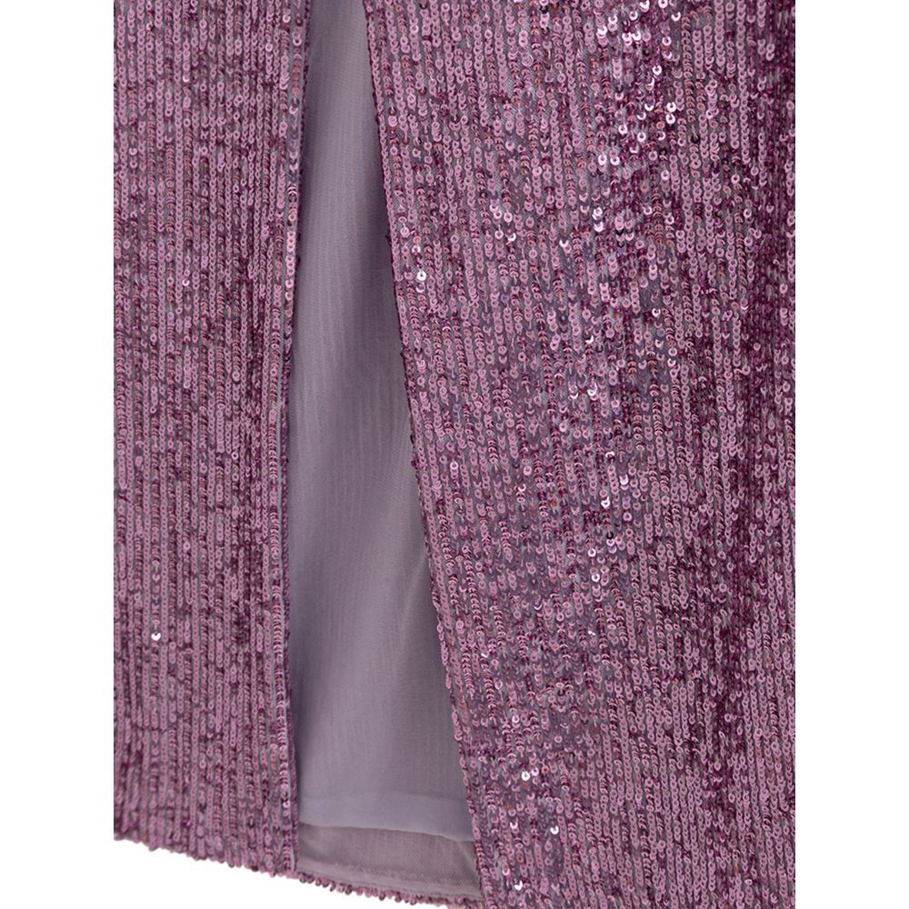 Tom Ford Long Skirt in Pink Polyester