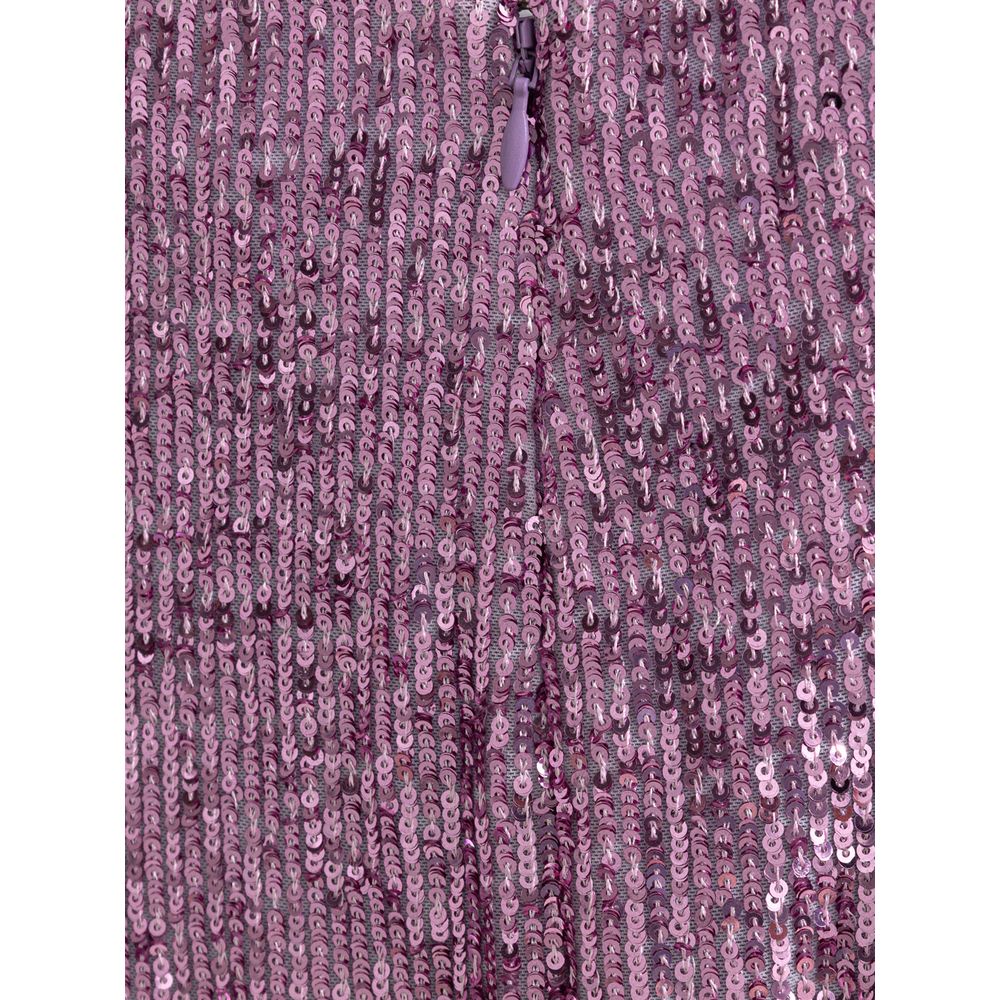 Tom Ford Long Skirt in Pink Polyester