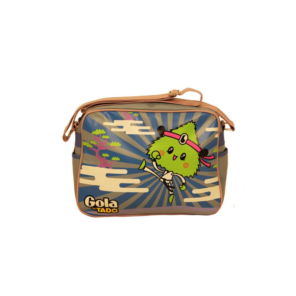 Gola Light Blue Synthetic Women's Handbag