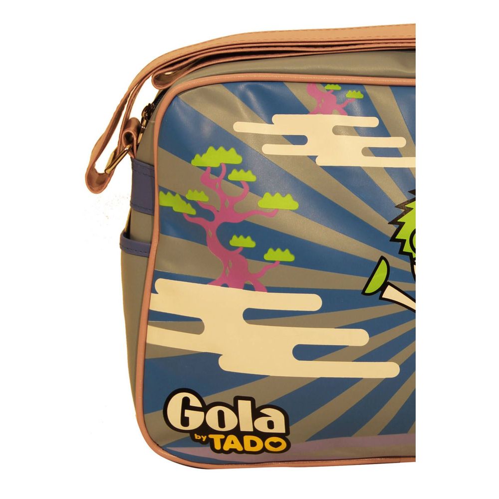 Gola Light Blue Synthetic Women's Handbag