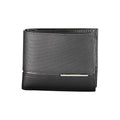 Calvin Klein Schwarzes Leder Herren Portemonnaie