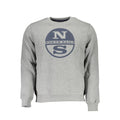 North Sails Grauer Baumwollpullover für Herren