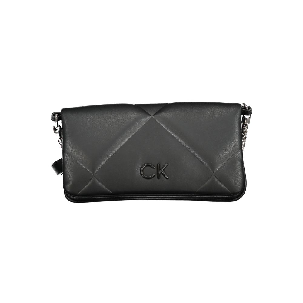 Calvin Klein Black Cotton Tote Bag