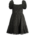 Guess Jeans Schwarzes Baumwollkleid für Frauen